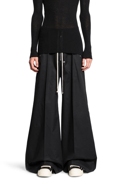 RICK OWENS MAN BLACK TROUSERS