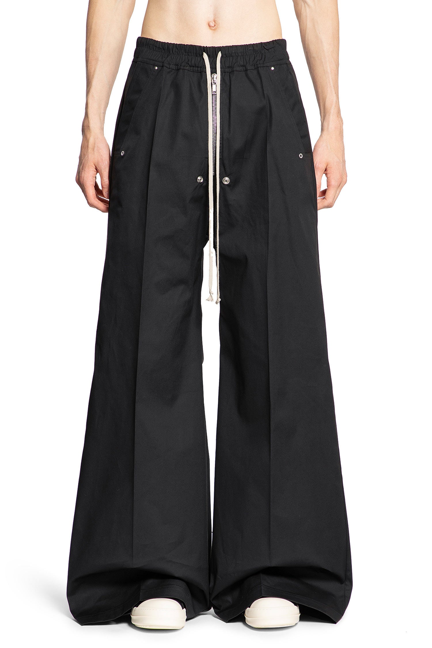 RICK OWENS MAN BLACK TROUSERS