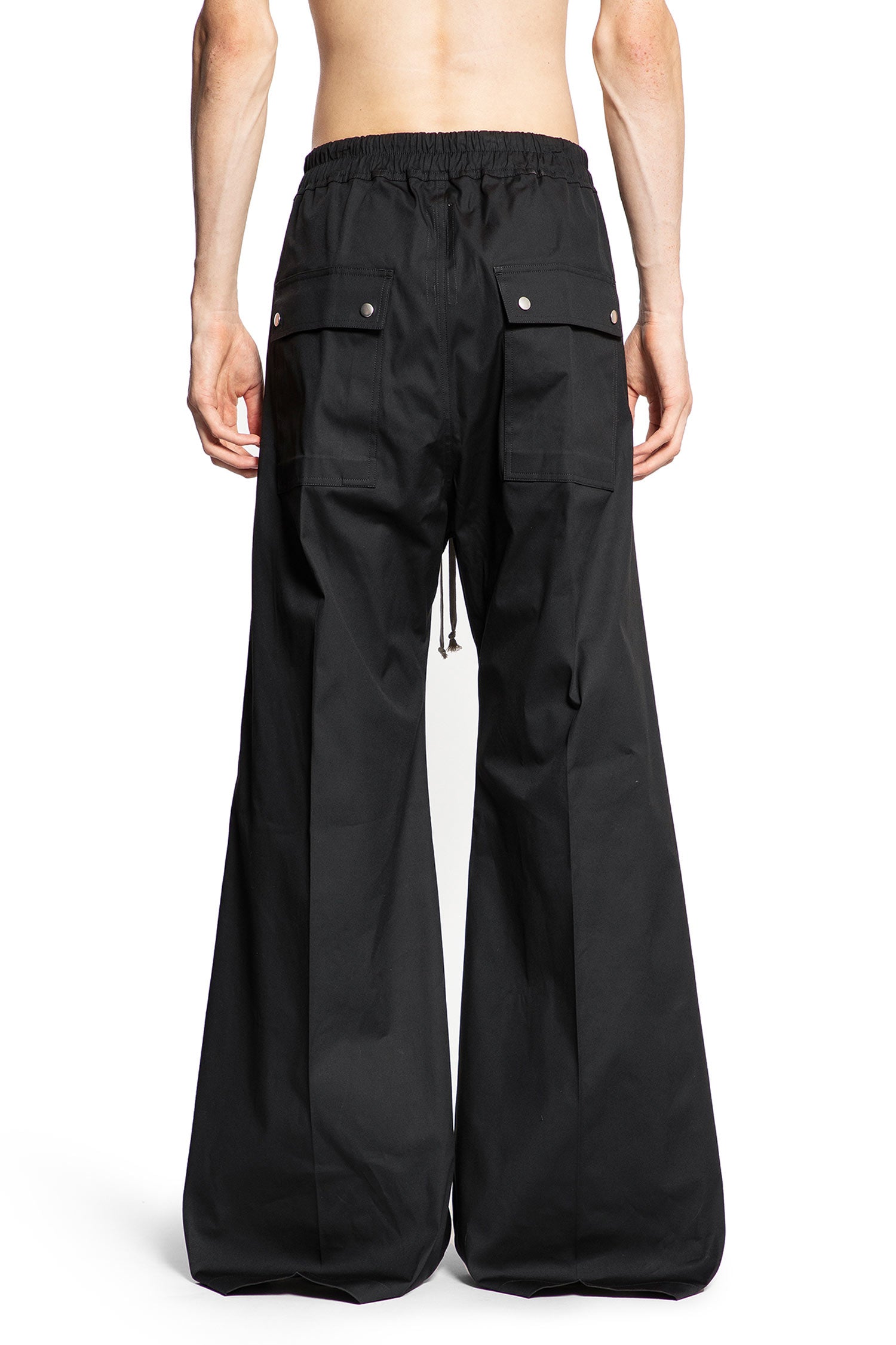 RICK OWENS MAN BLACK TROUSERS