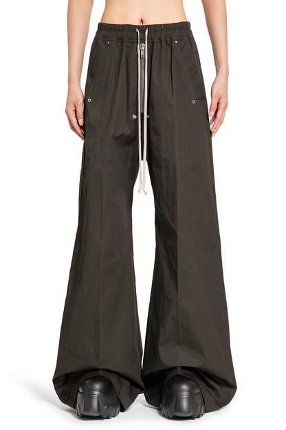 RICK OWENS MAN GREEN TROUSERS