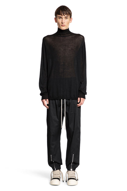 RICK OWENS MAN BLACK TROUSERS