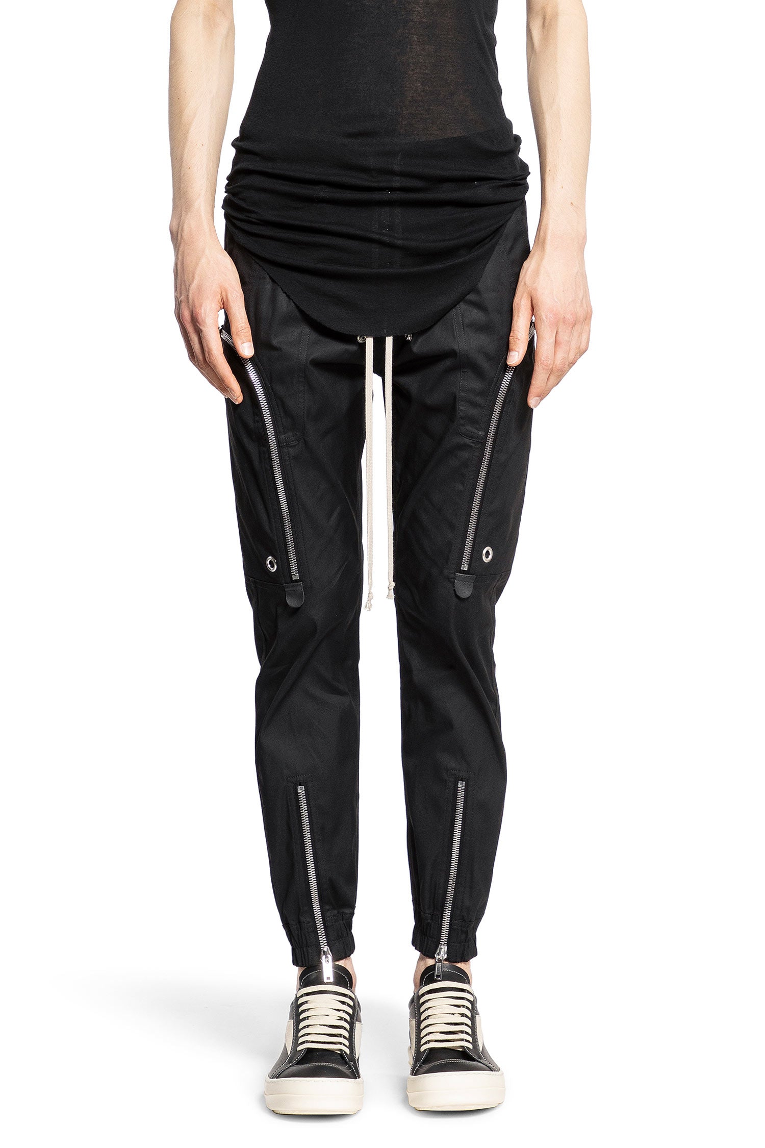 RICK OWENS MAN BLACK TROUSERS