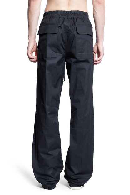 RICK OWENS MAN BLACK TROUSERS