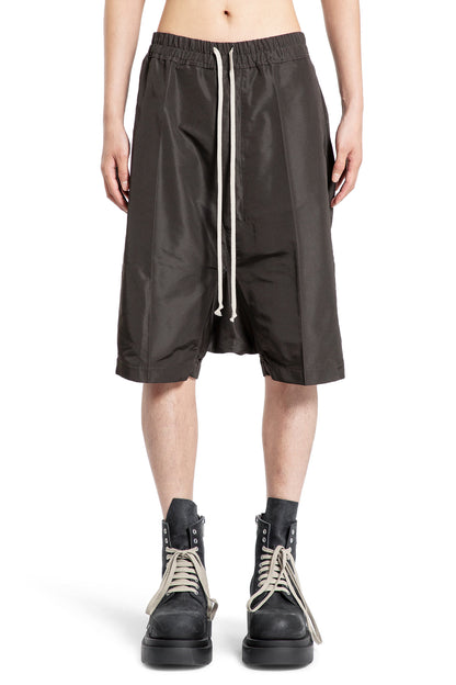 Antonioli RICK OWENS MAN BLACK SHORTS & SKIRTS