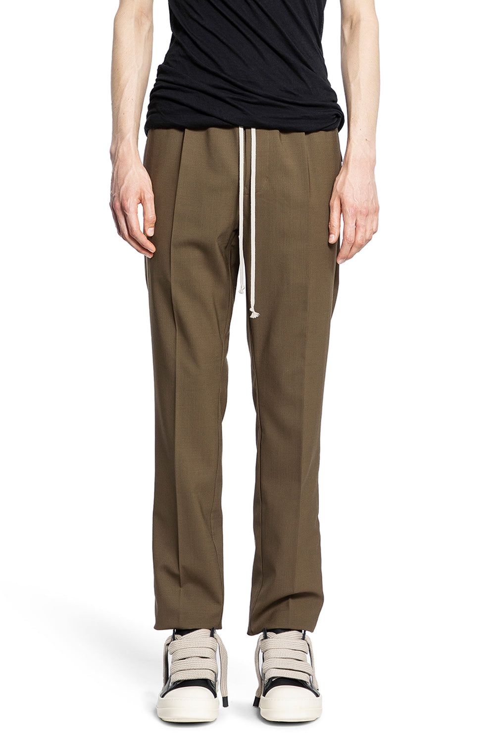 RICK OWENS MAN BROWN TROUSERS