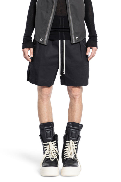 Antonioli RICK OWENS MAN BLACK SHORTS & SKIRTS