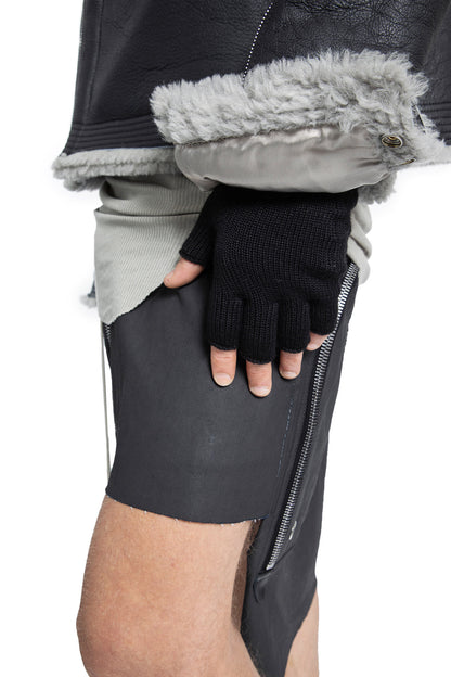 RICK OWENS MAN BLACK GLOVES