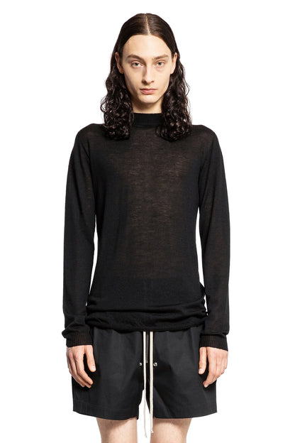 Antonioli RICK OWENS MAN BLACK KNITWEAR