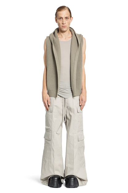 RICK OWENS MAN GREY KNITWEAR