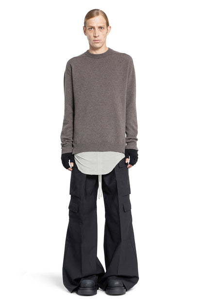 RICK OWENS MAN GREY KNITWEAR