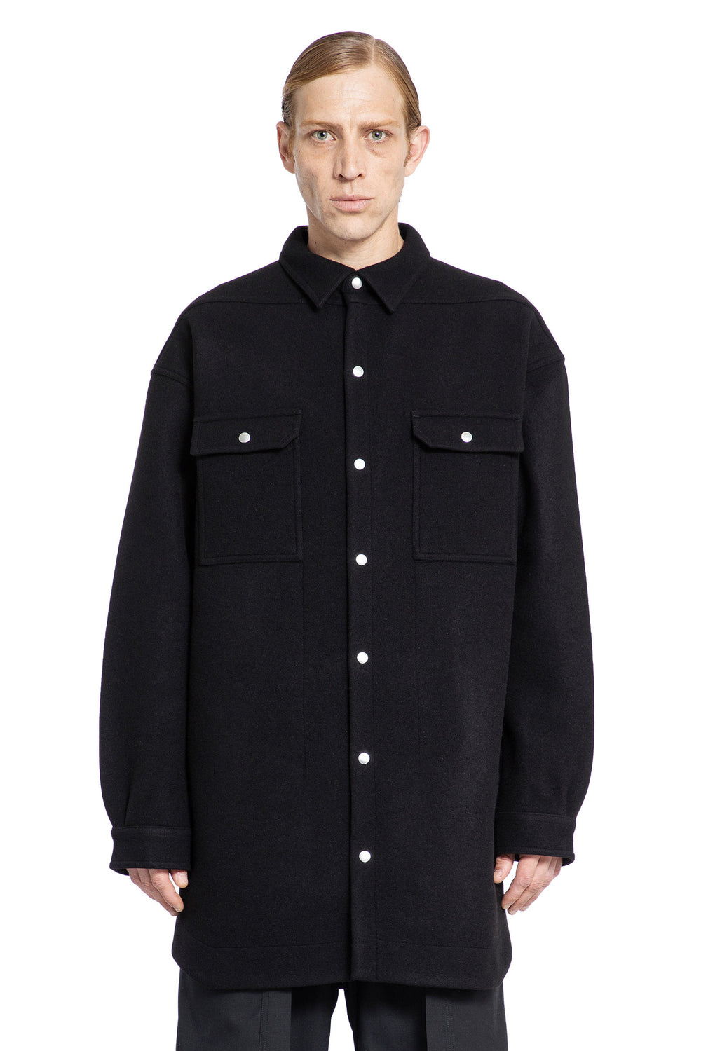 RICK OWENS MAN BLACK JACKETS