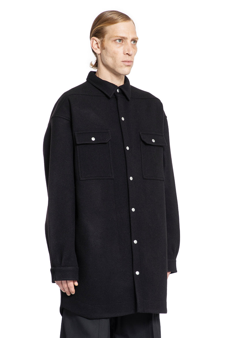 RICK OWENS MAN BLACK JACKETS