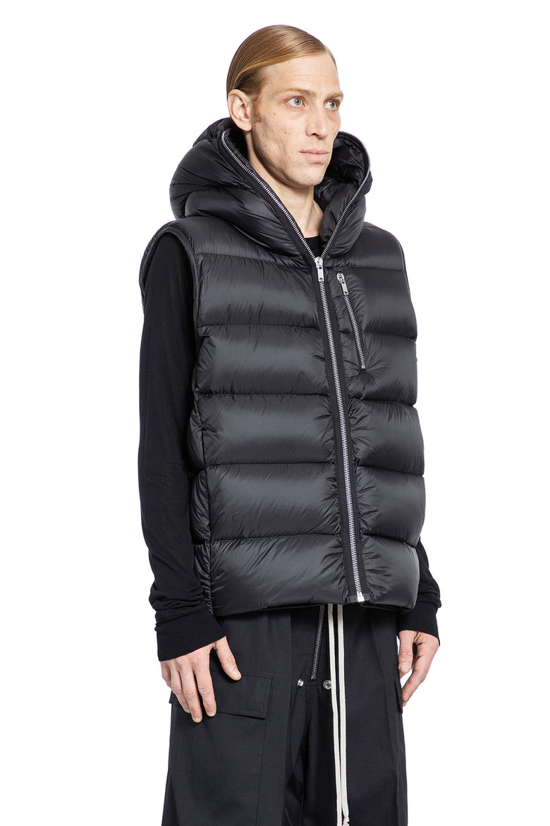 RICK OWENS MAN BLACK VESTS