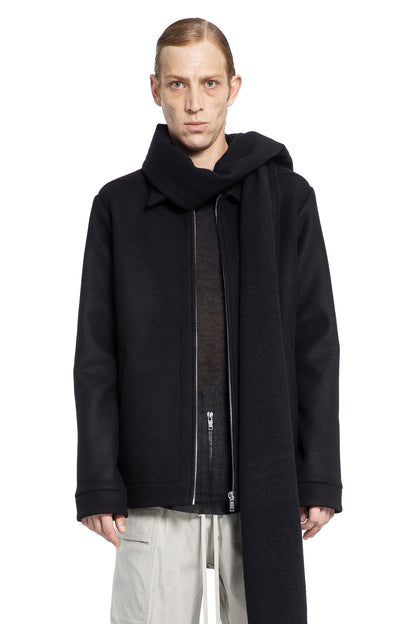 Antonioli RICK OWENS MAN BLACK JACKETS