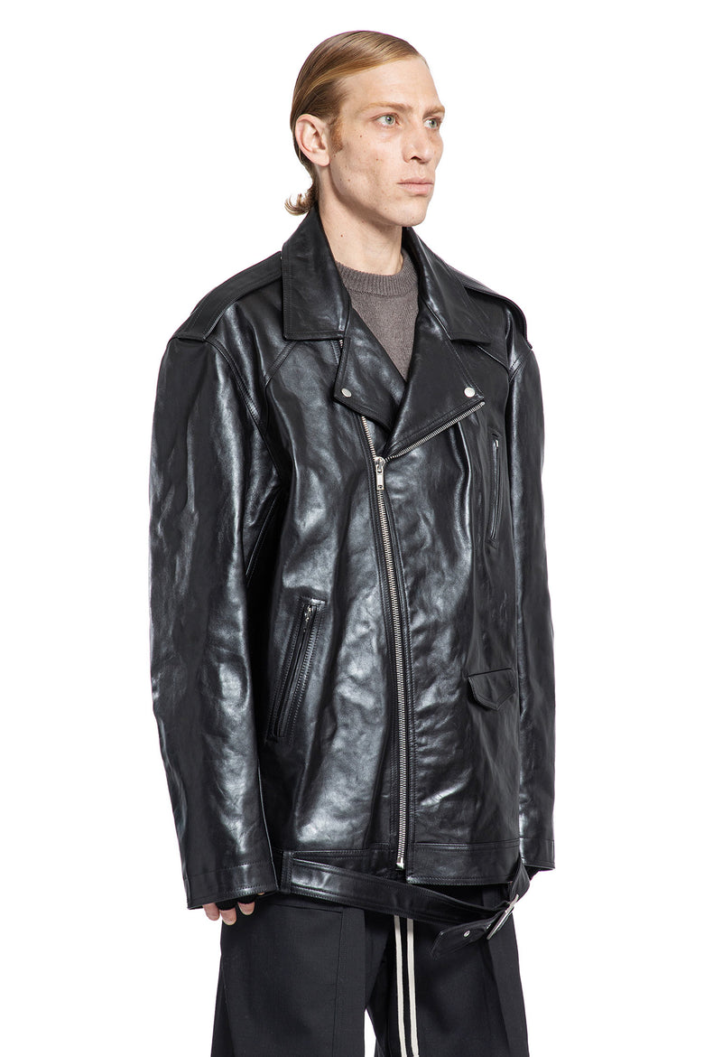 RICK OWENS MAN BLACK JACKETS