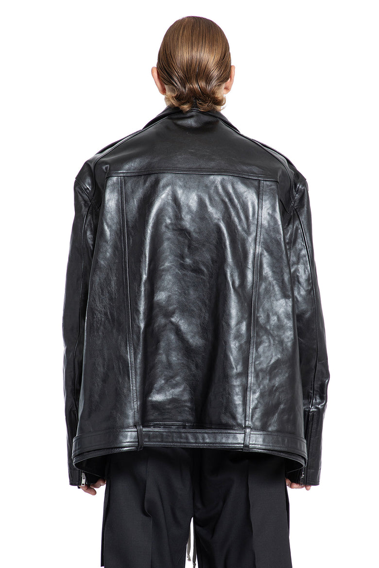 RICK OWENS MAN BLACK JACKETS