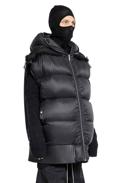 RICK OWENS MAN BLACK VESTS