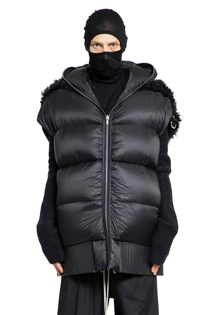 RICK OWENS MAN BLACK VESTS