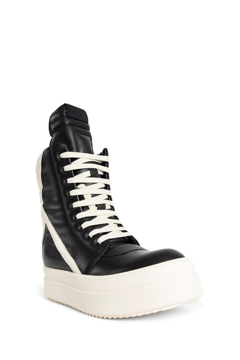 RICK OWENS MAN BLACK&WHITE SNEAKERS