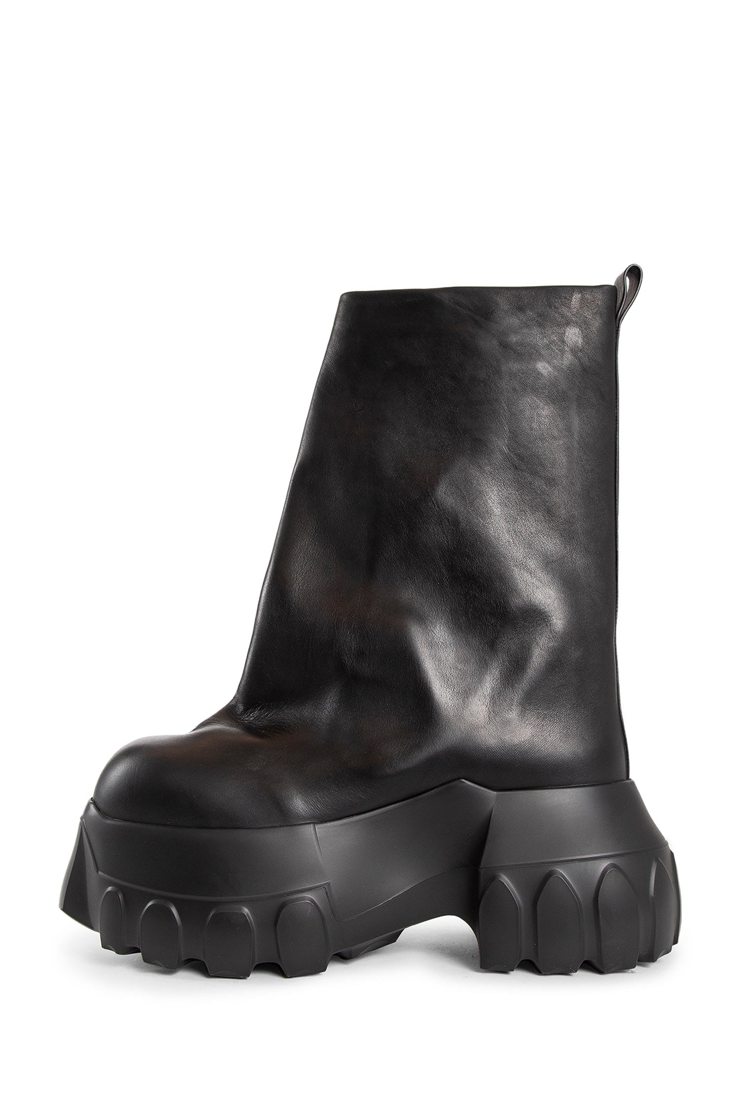 RICK OWENS MAN BLACK BOOTS