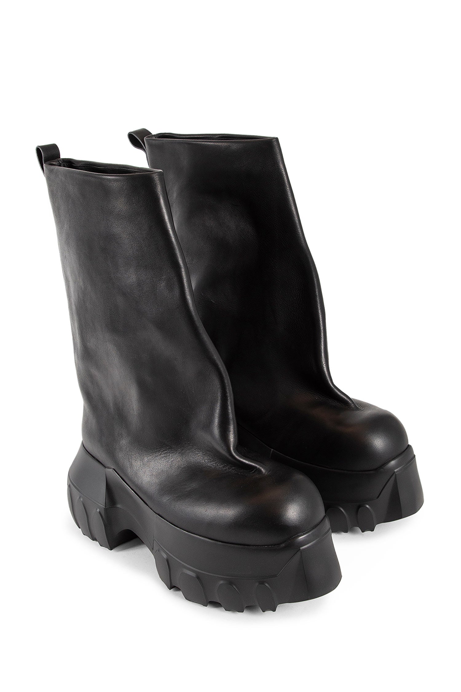 RICK OWENS MAN BLACK BOOTS