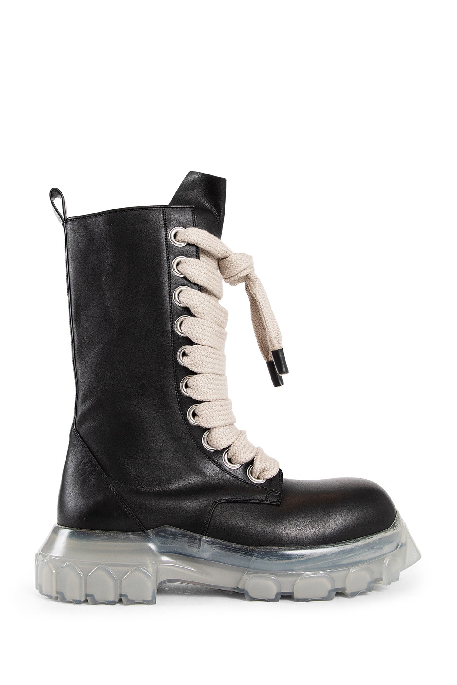 RICK OWENS MAN BLACK BOOTS