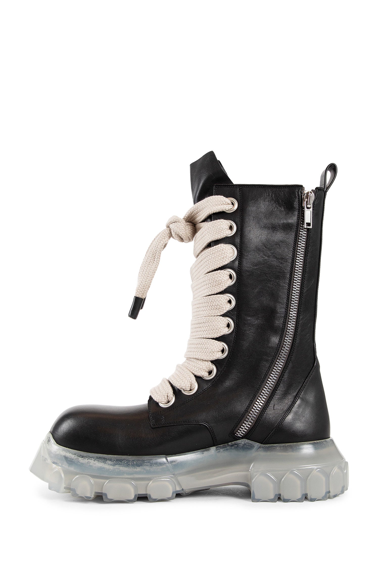 RICK OWENS MAN BLACK BOOTS