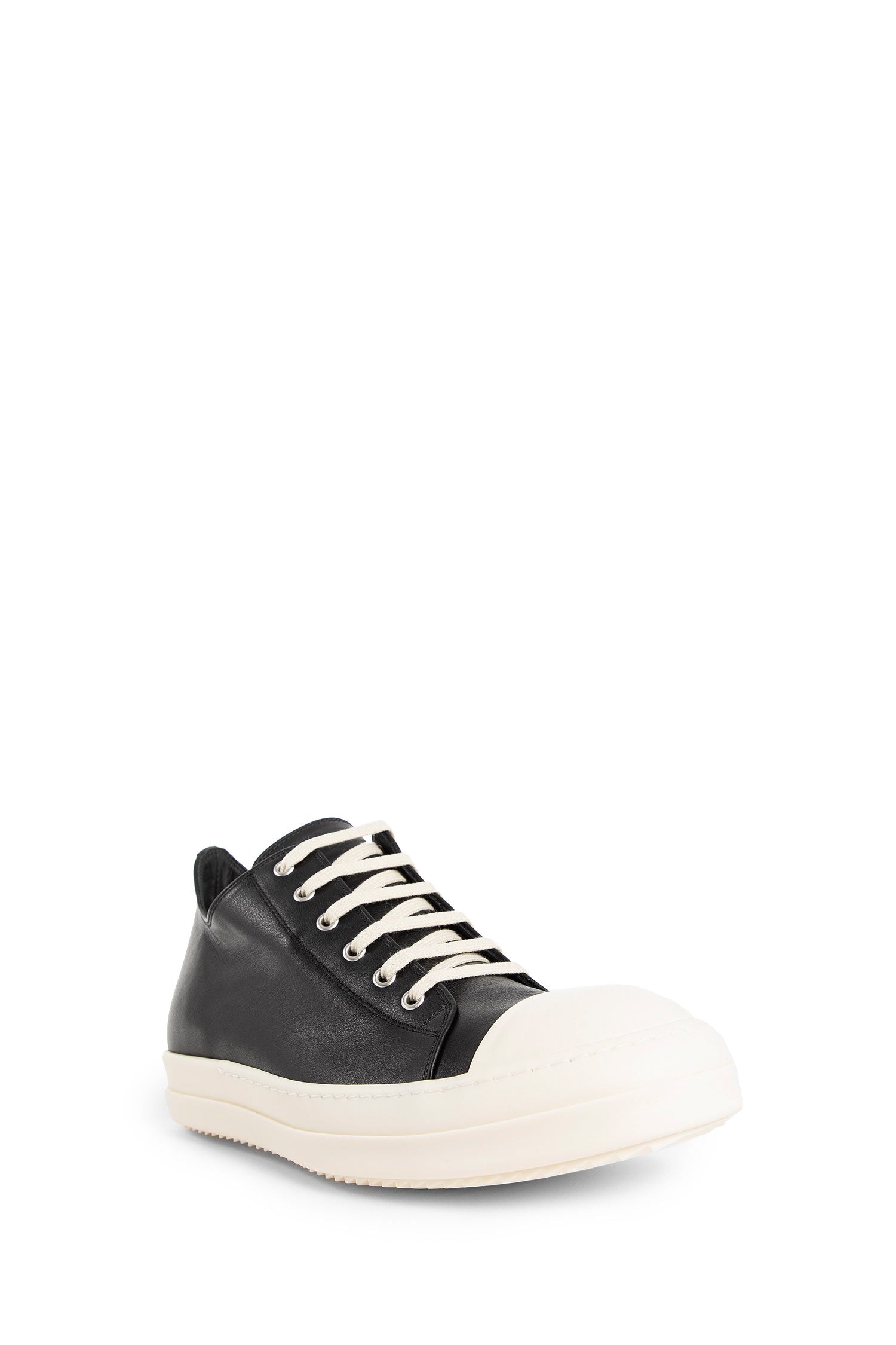 RICK OWENS MAN BLACK&WHITE SNEAKERS