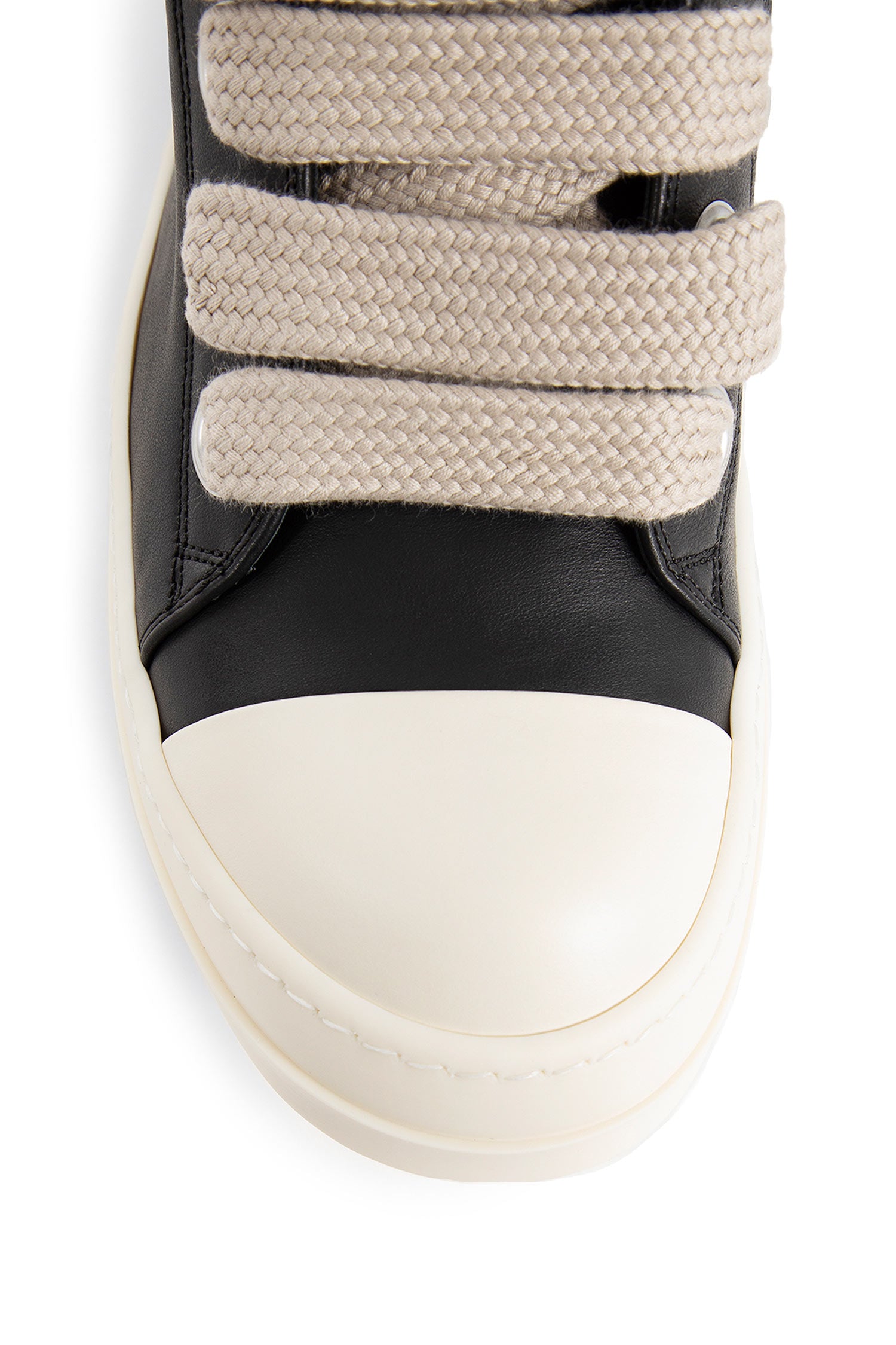 RICK OWENS MAN BLACK&WHITE SNEAKERS