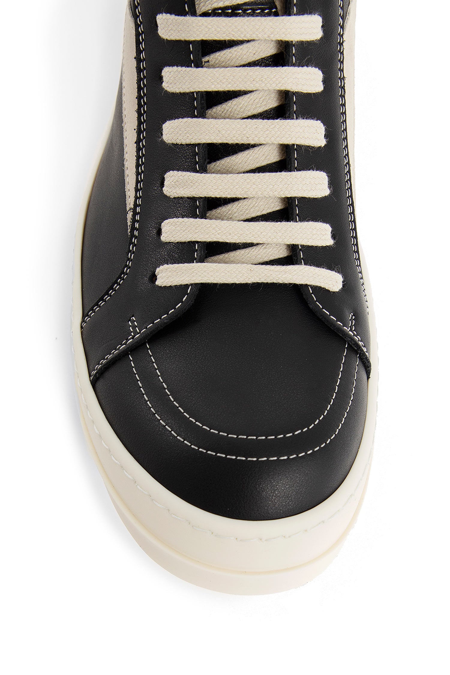 RICK OWENS MAN BLACK&WHITE SNEAKERS