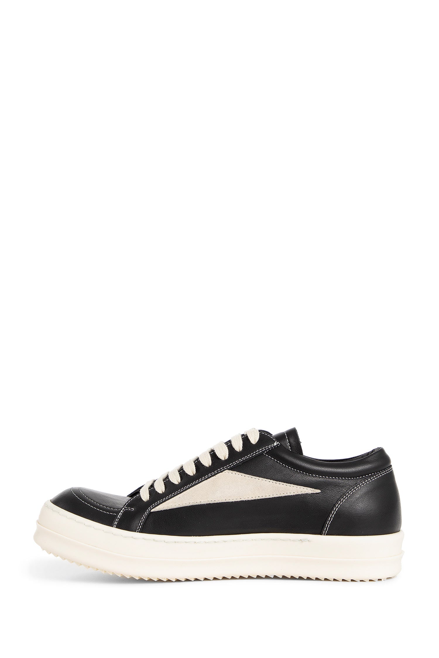 RICK OWENS MAN BLACK&WHITE SNEAKERS