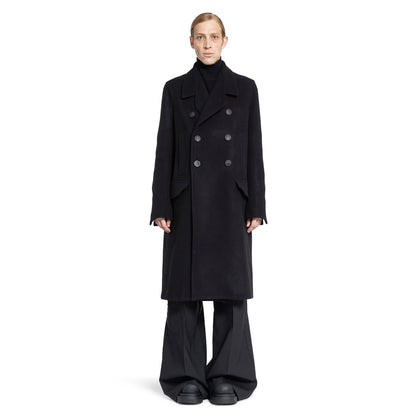 RICK OWENS MAN BLACK COATS