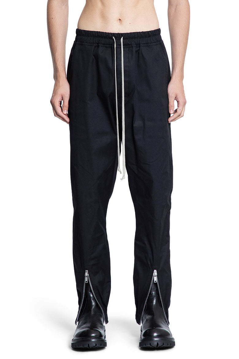 RICK OWENS MAN BLACK TROUSERS