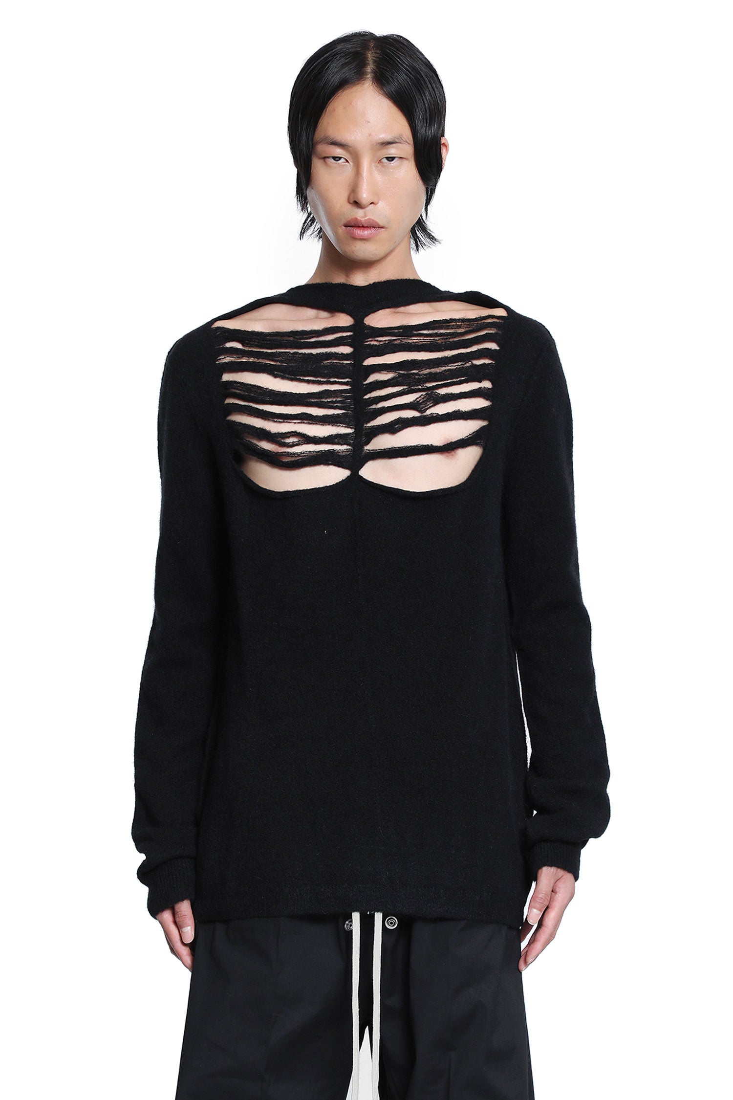 Concordians Top in Alpaca Grid Knit