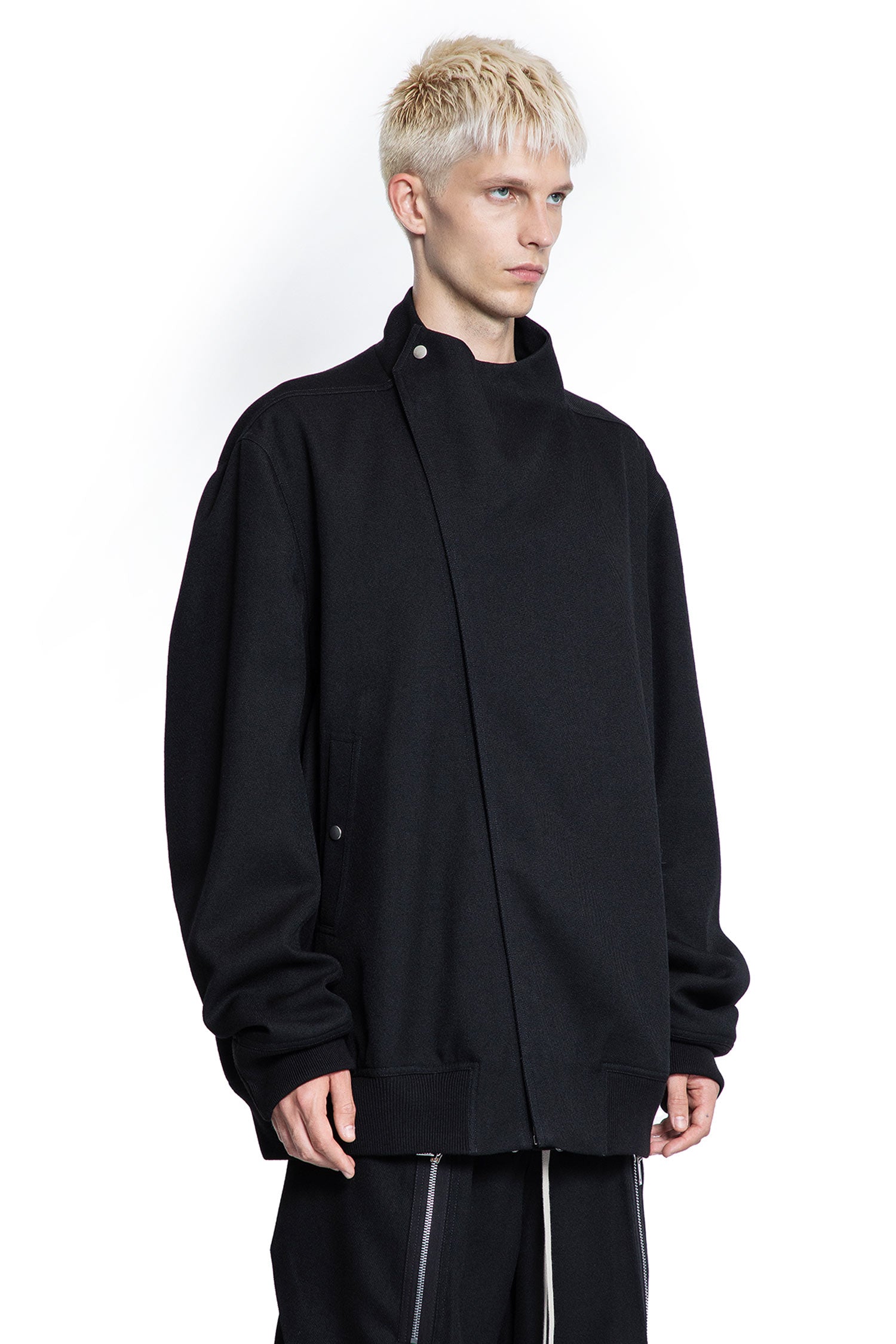 RICK OWENS MAN BLACK JACKETS