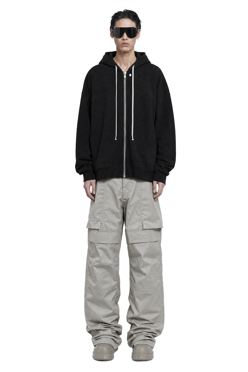 RICK OWENS Tower Windbreaker in Heavy Jersey man