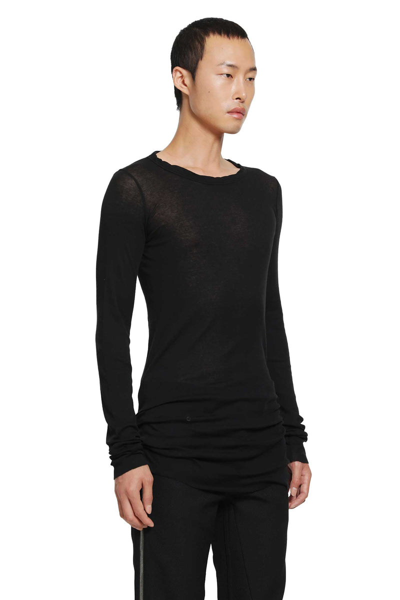 RICK OWENS Tower Rib LS T man