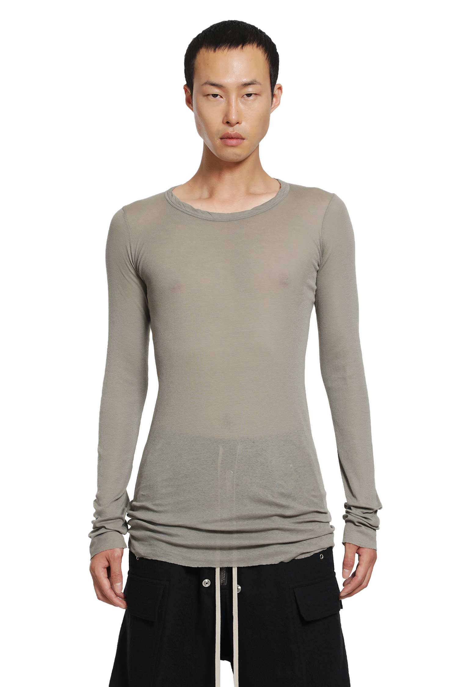 RICK OWENS Tower Rib LS T man