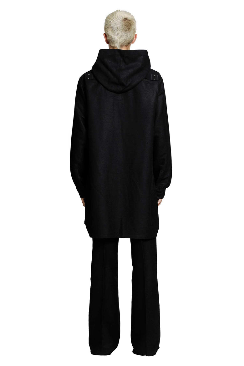 RICK OWENS Tower Hooded Outershirt man