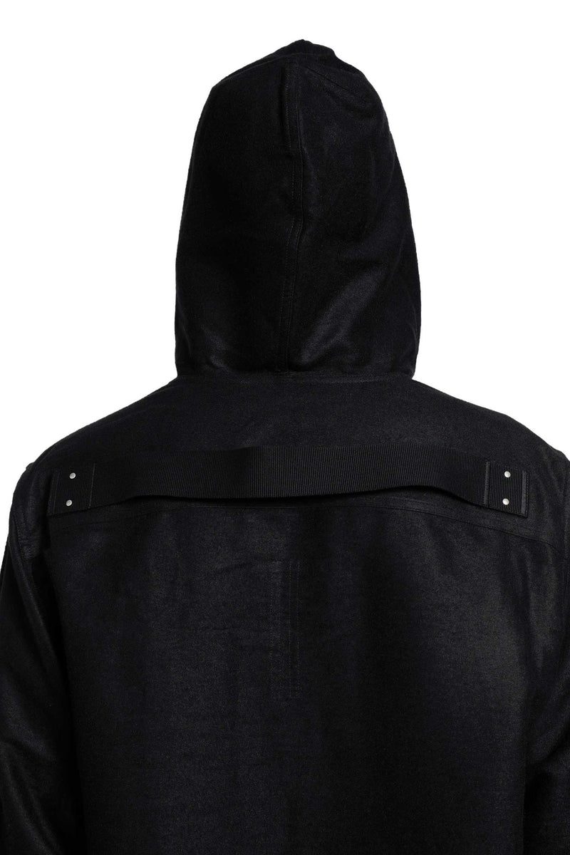 RICK OWENS Tower Hooded Outershirt man