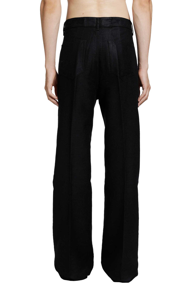 RICK OWENS Tower Geth Jeans in Ramie Moleskin man