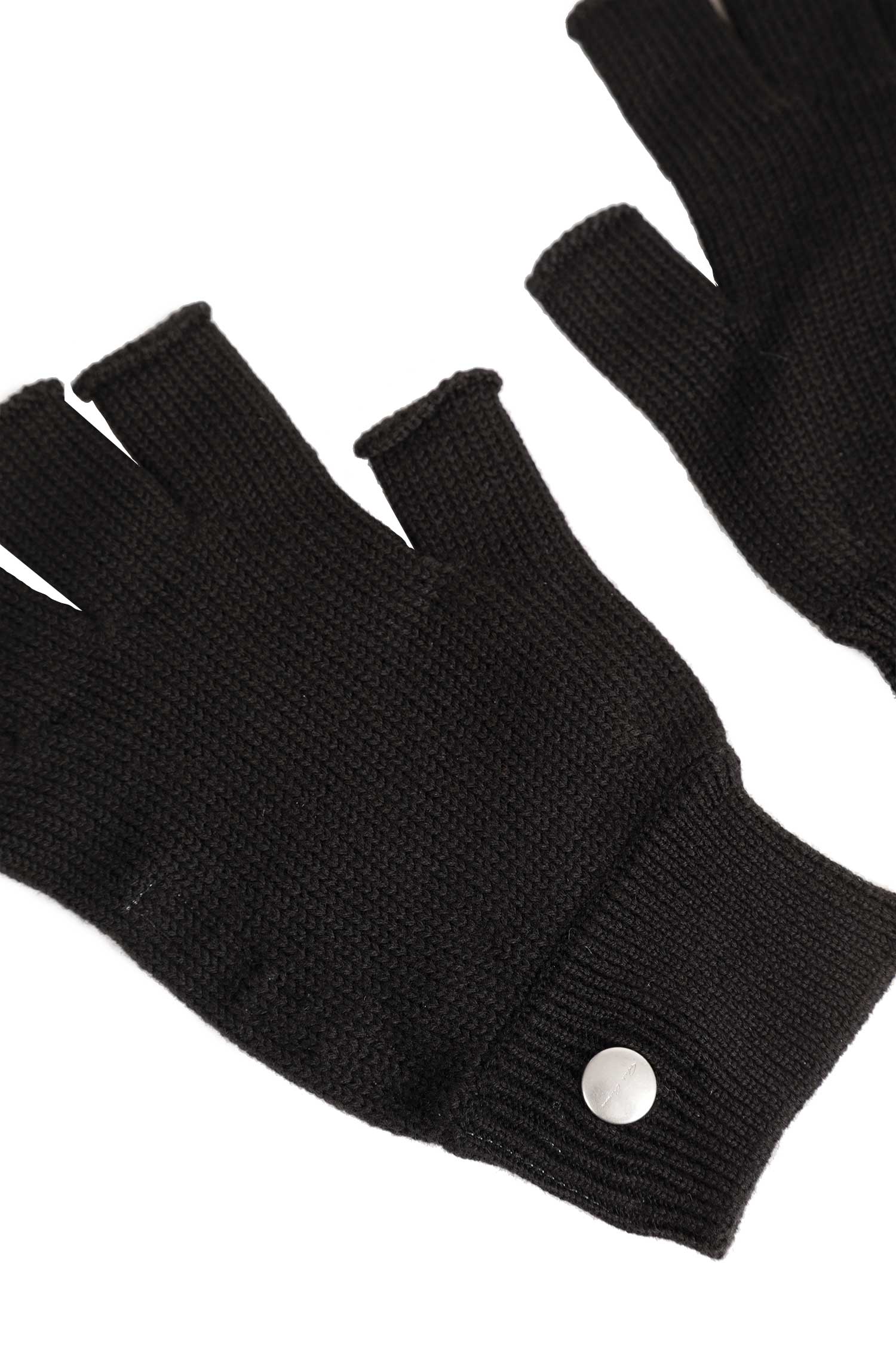 RICK OWENS Fingerless Virgin Wool Gloves man