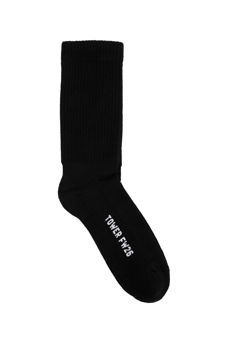 RICK OWENS Tower Glitter Socks man