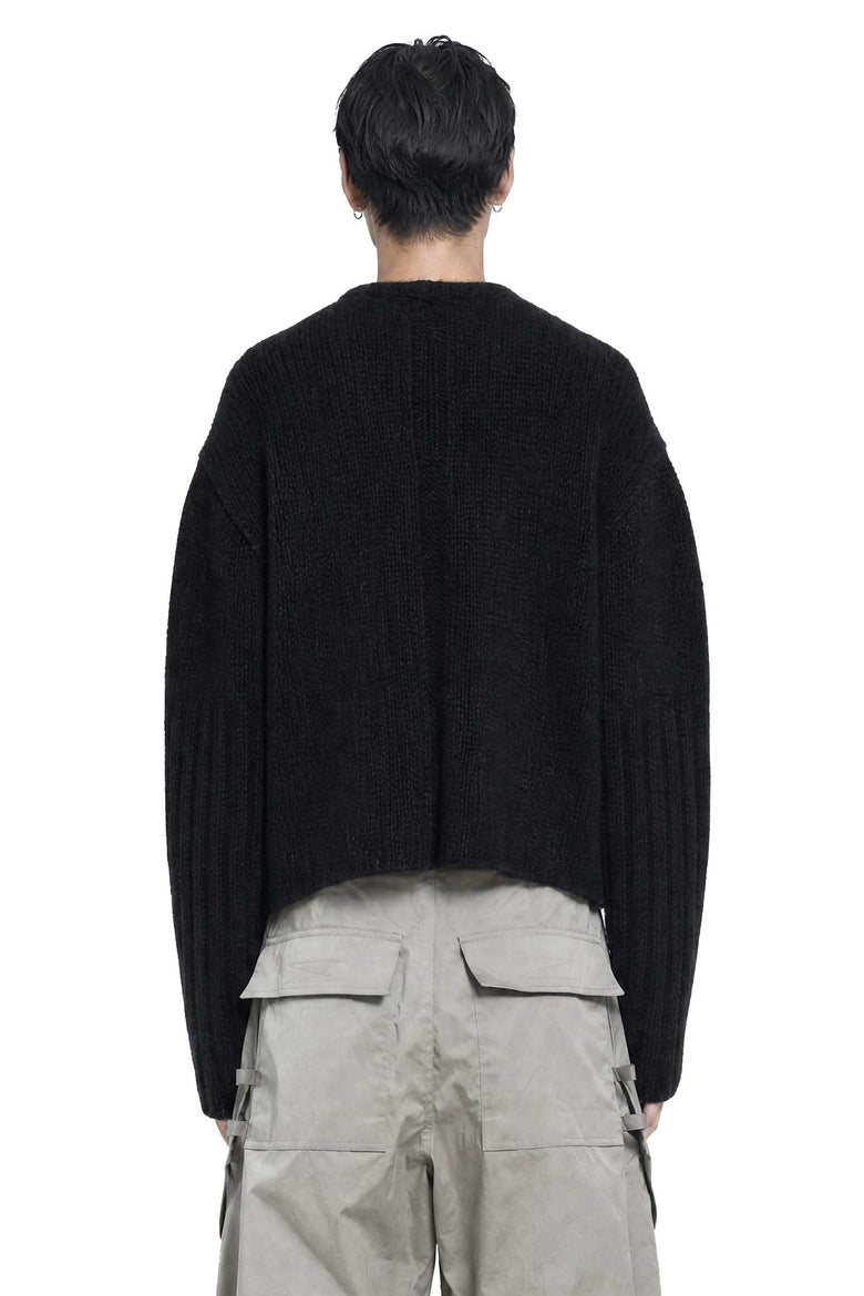 RICK OWENS Tower Round Neck in Silk Cashmere man