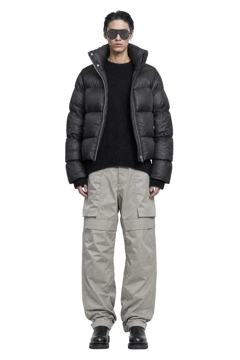 RICK OWENS Tower Round Neck in Silk Cashmere man