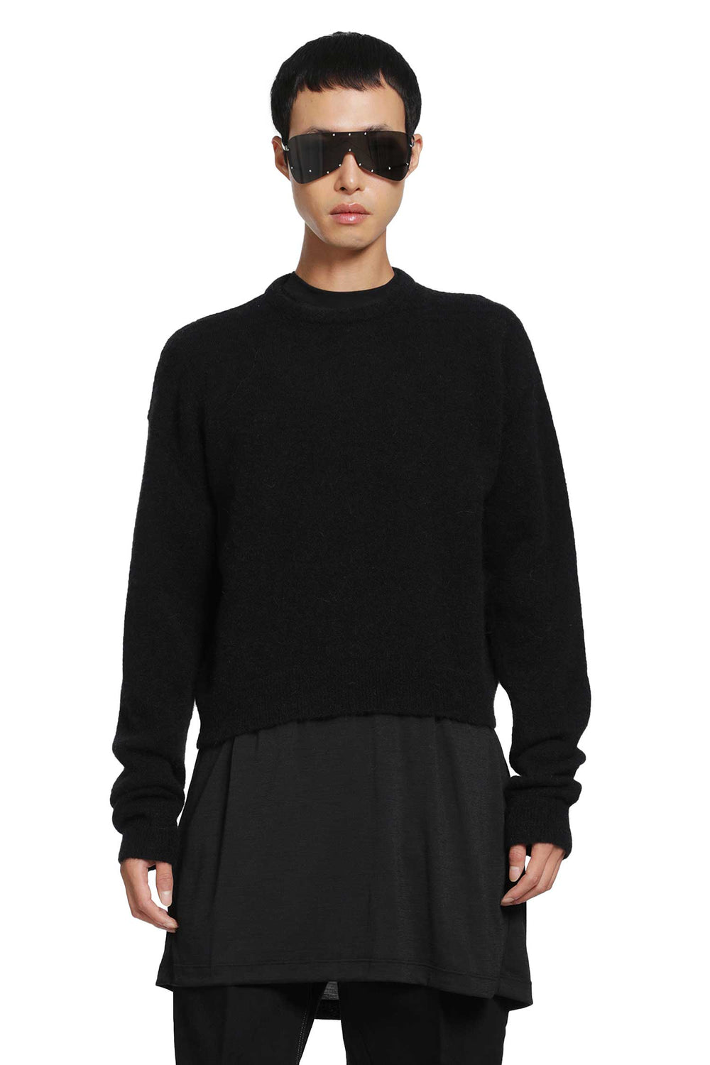RICK OWENS Tower Round Neck man