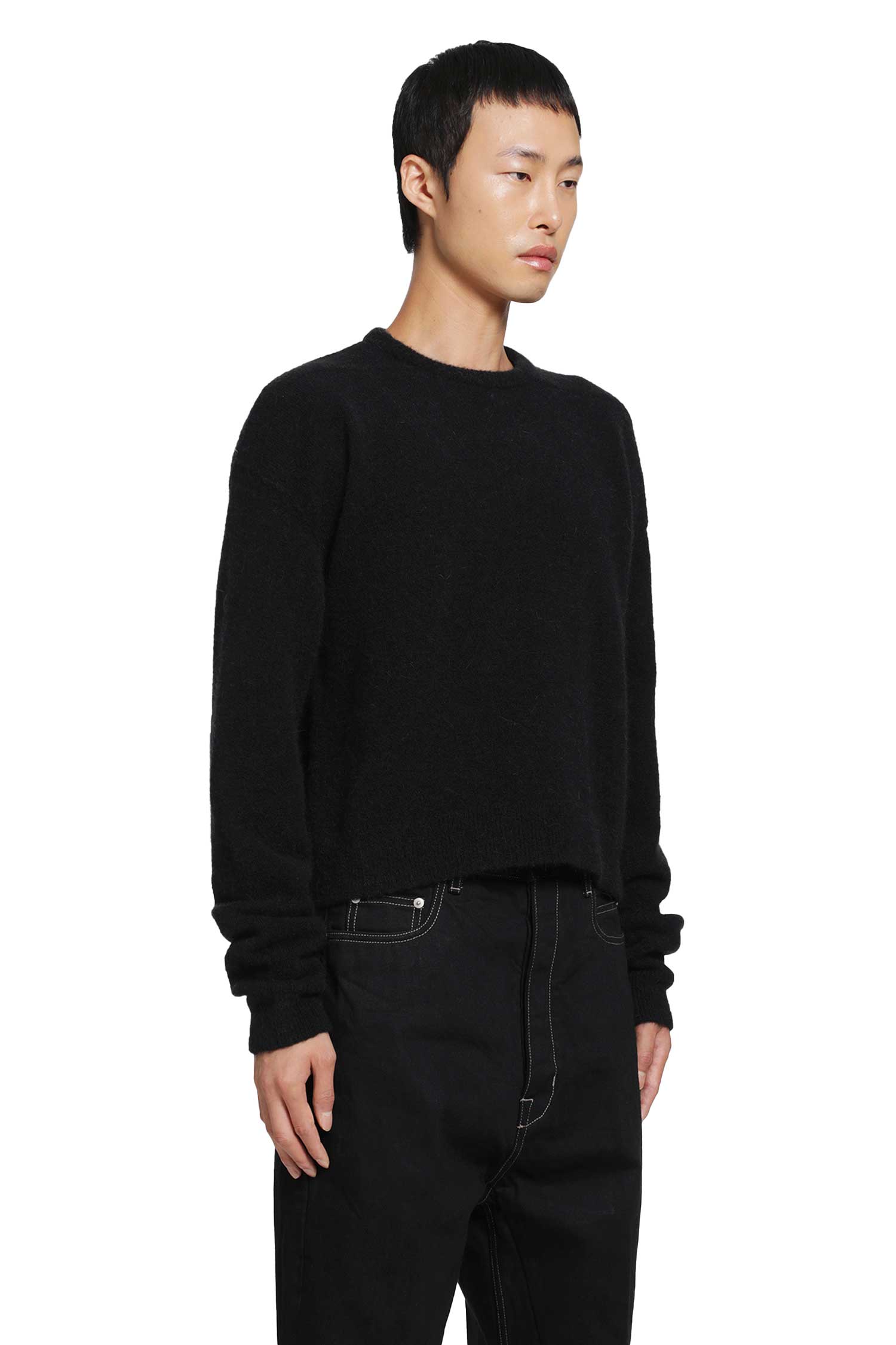 RICK OWENS Tower Round Neck man