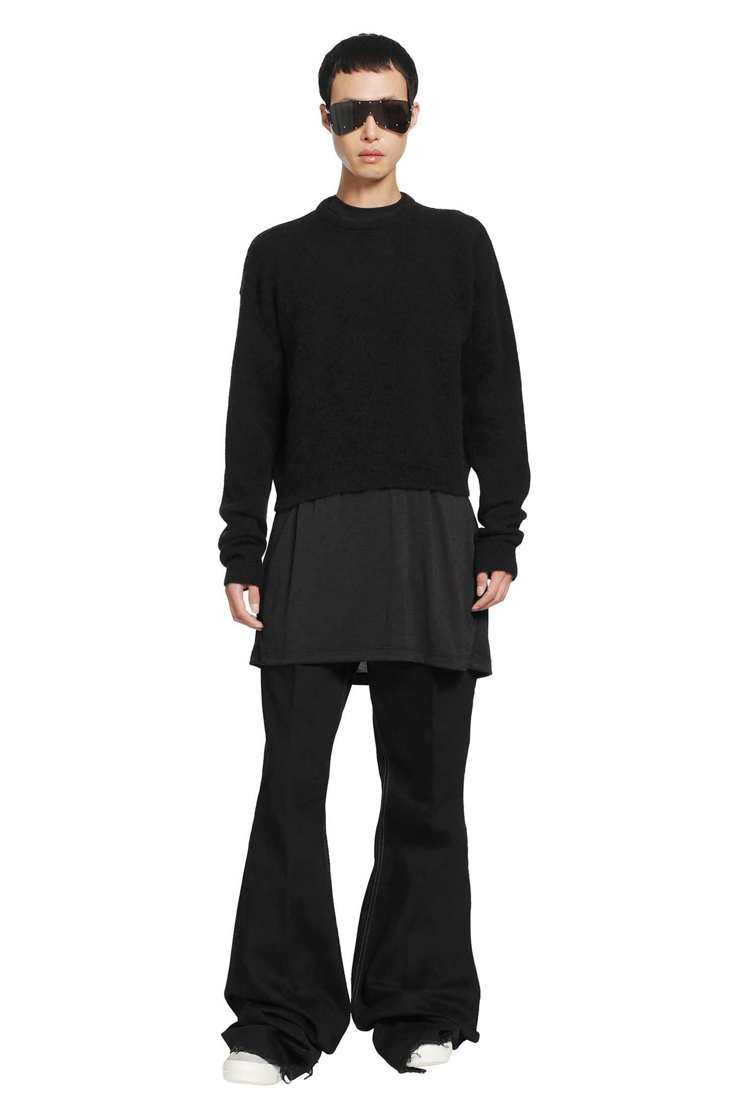 RICK OWENS Tower Round Neck man