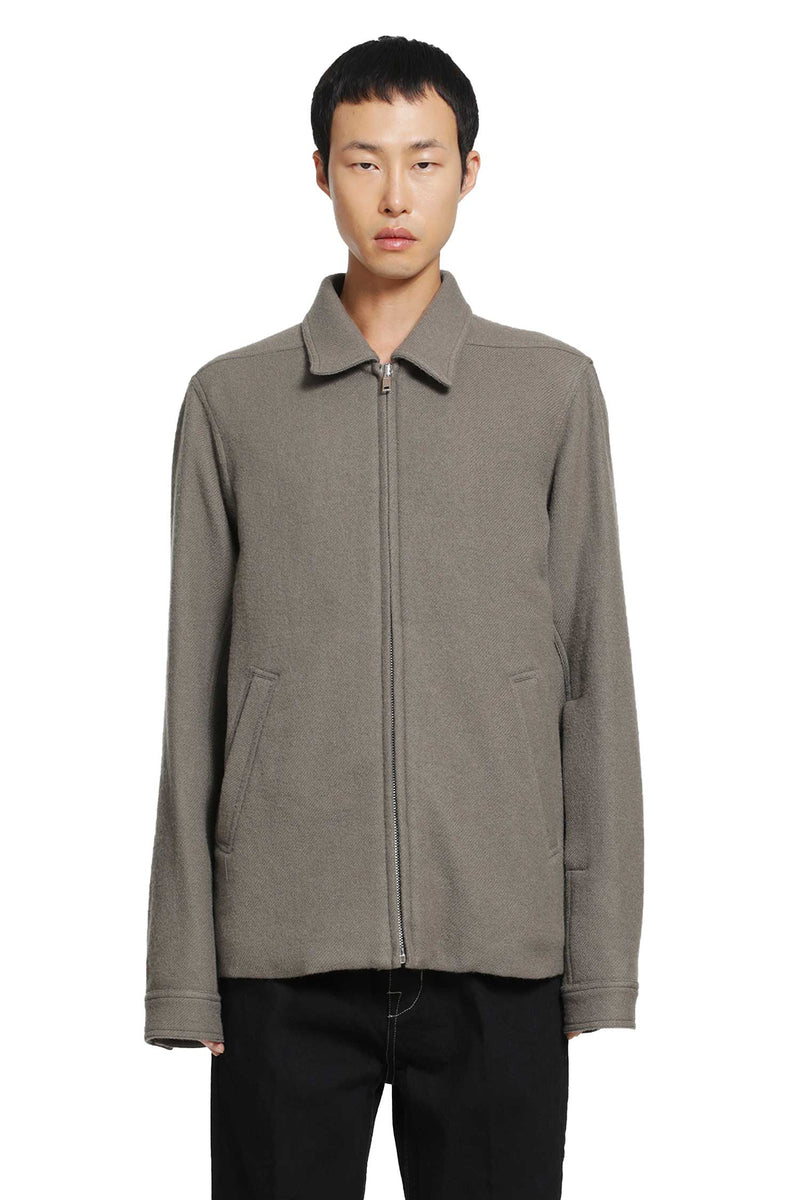 RICK OWENS Brad JKT in Boiled Wool man