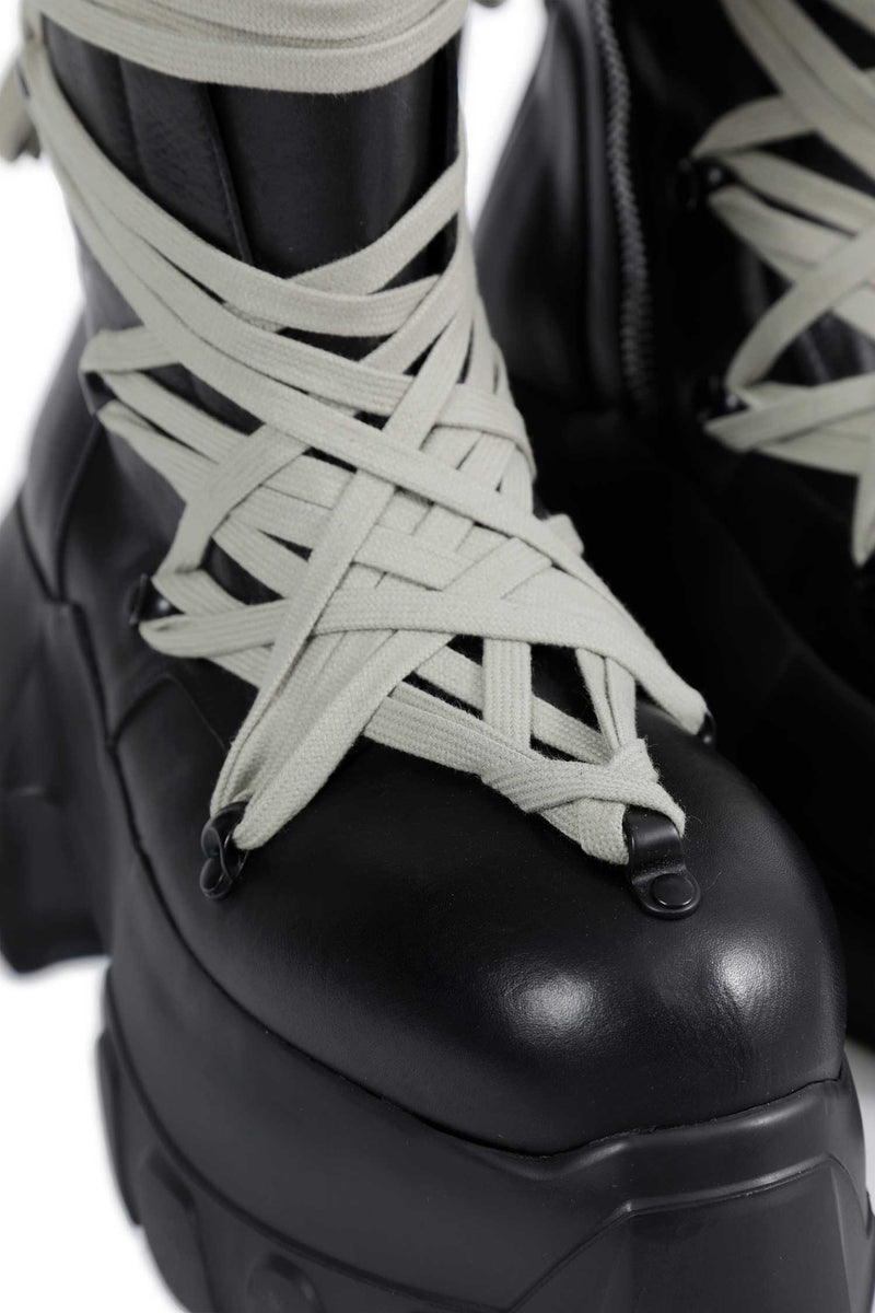 RICK OWENS Tower Megalace Tractor Boots man